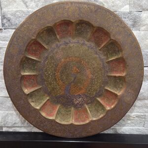 LAST CHANCE FOR SALE- Vintage Brass Wall Plate
